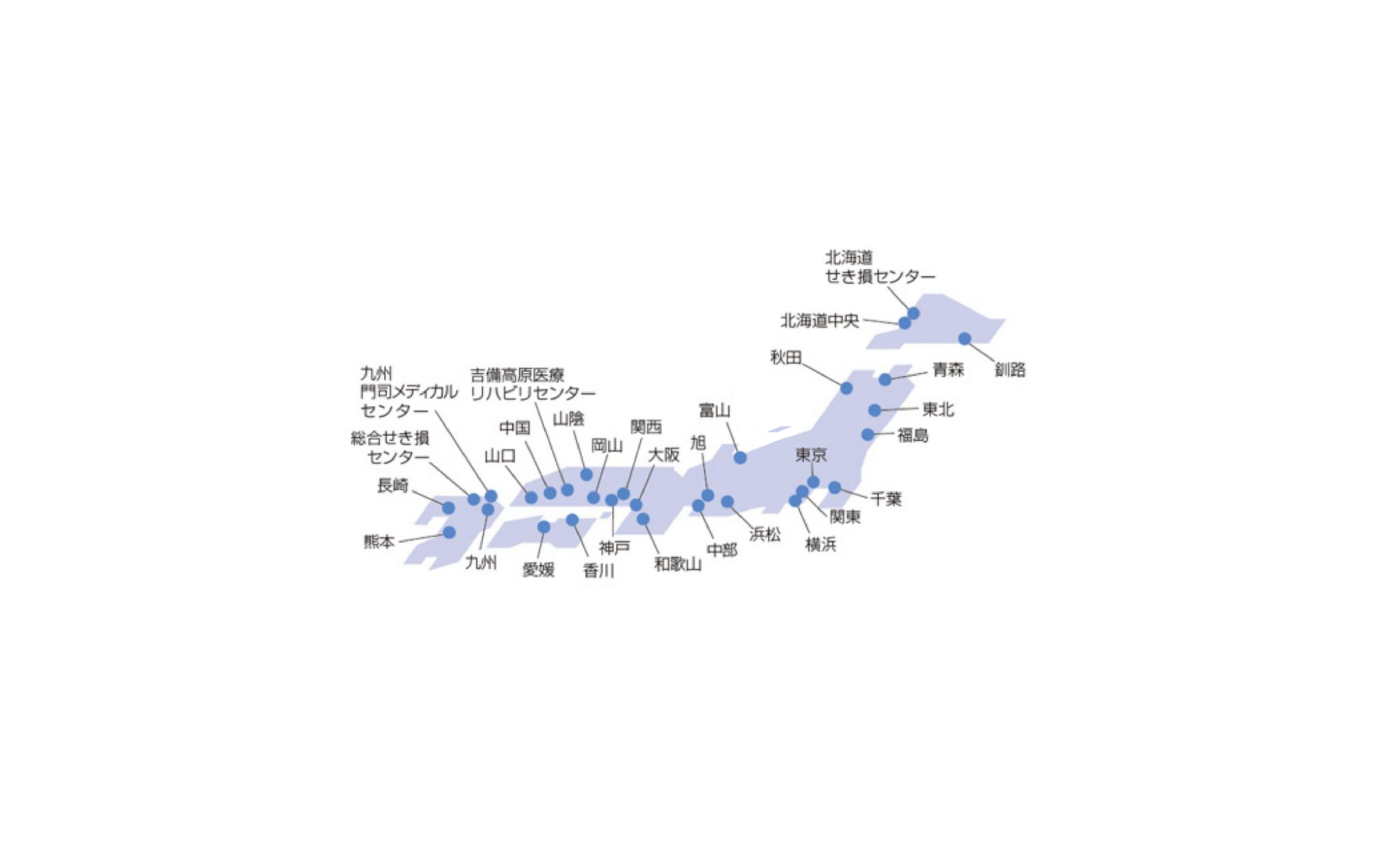 全国にある就職先